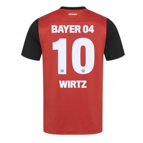 Bayer Leverkusen Florian Wirtz #10 Domácí Dres 2024-25 Krátký Rukáv